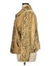 Erin London 100% Polyester Animal Print Gold Jacket Size XL - photo 5