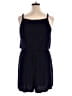 Emma & Michele Solid Blue Romper Size XL - photo 2
