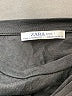 Zara Basic Argyle Black Casual Dress Size M - photo 7