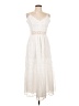 Adelyn Rae 100% Polyester Ivory Casual Dress Size L - photo 1