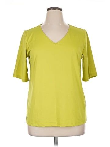 Susan Graver Short Sleeve Top (view 1)