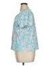 Ruby Rd. Teal Short Sleeve Top Size XL - photo 5