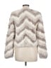 Joie 100% Rabbit Fur Chevron-herringbone Ivory Jacket Size M - photo 2