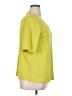 Susan Graver Green Short Sleeve Top Size XL - photo 4