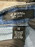 d.jeans Solid Blue Jeans Size 16 - photo 7