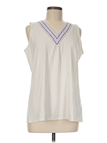 D&Co. Sleeveless Blouse (view 1)