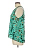 Miss Chievous 100% Polyester Teal Sleeveless Blouse Size L - photo 5