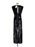 Aidan Mattox 100% Polyester Black Jumpsuit Size 8 - photo 2