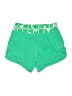 Hanna Andersson Color Block Green Shorts Size 12 - photo 1