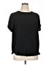 Buffalo by David Bitton 100% Polyester Black Short Sleeve Top Size XL - photo 1