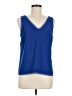 Chelsea28 100% Polyester Blue Sleeveless Blouse Size M - photo 1