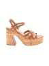 Crown Vintage Tan Heels Size 9 - photo 1