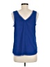 Chelsea28 100% Polyester Blue Sleeveless Blouse Size M - photo 2