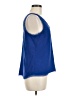 Chelsea28 100% Polyester Blue Sleeveless Blouse Size M - photo 4