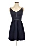 TOBI Solid Blue Casual Dress Size S - photo 1