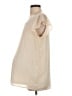 Full Moon Maternity 100% Polyester Ivory Short Sleeve Blouse Size Sm Maternity - photo 5