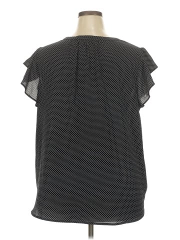 Adrianna Papell Short Sleeve Blouse (view 2)