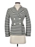 Max Mara Stripes White Green Jacket Size 2 - photo 1