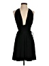 Express Solid Black Cocktail Dress Size XS - photo 1