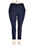 Amaryllis Solid Blue Active Pants Size 2X - photo 1