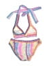 Platinum Tie-dye Pink Two Piece Swimsuit Size 8 - photo 2