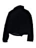 Justice 100% Polyester Solid Black Jacket Size 18 - 20 - photo 2