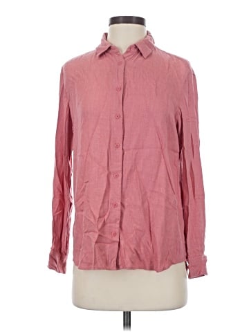 Uniqlo Long Sleeve Button-Down Shirt (view 1)