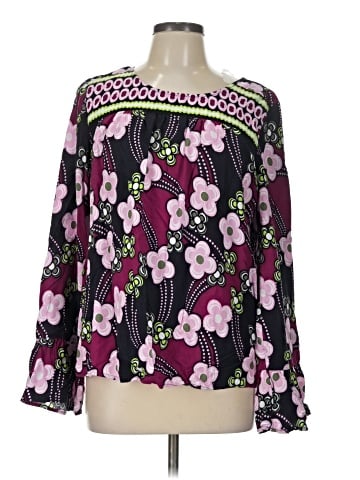 Crown & Ivy 3/4 Sleeve T-Shirt (view 1)