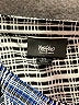 Mossimo 100% Polyester Plaid Blue Casual Dress Size L - photo 7