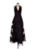 Aidan Mattox 100% Polyester Black Cocktail Dress Size 10 - photo 1