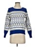 Ann Taylor LOFT Argyle Blue Pullover Sweater Size XS (petite) - photo 1