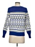 Ann Taylor LOFT Argyle Blue Pullover Sweater Size XS (petite) - photo 2