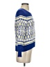 Ann Taylor LOFT Argyle Blue Pullover Sweater Size XS (petite) - photo 4