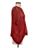 BCBGMAXAZRIA Red Poncho Size S - photo 4