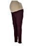 Motherhood Burgundy Active Pants Size L - photo 1