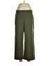 Anne Klein Solid Green Casual Pants Size L - photo 1