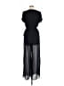 Heart Soul 100% Polyester Solid Black Jumpsuit Size M - photo 2