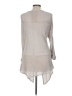 XCVI 100% Cotton Gray Kimono Size M - photo 2