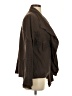 Flax 100% Linen Brown Long Sleeve Blouse Size 4 (P) - photo 4