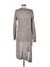 Merona 100% Acrylic Gray Cardigan Size M - photo 2