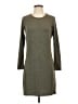 dip Solid Gray Casual Dress Size XS - photo 1