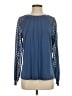 Automet Blue Long Sleeve Blouse Size S - photo 1