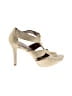 Moda Spana Gold Heels Size 8 1/2 - photo 1