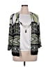 Alfred Dunner Green Kimono Size XL (petite) - photo 1