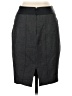 Express Solid Gray Formal Skirt Size 2 - photo 2