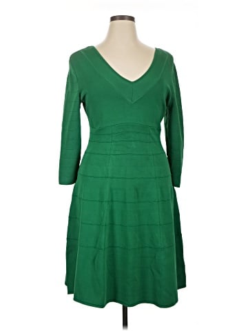 Pink Tartan Casual Dress (view 1)