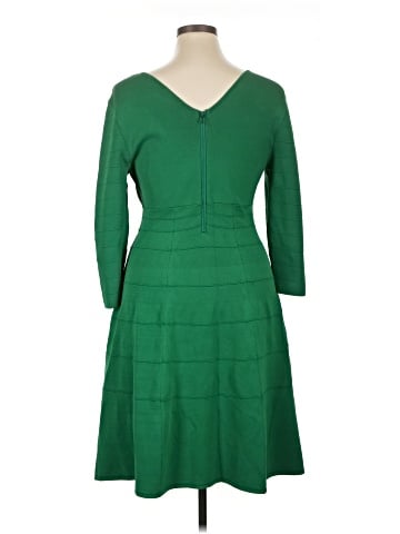 Pink Tartan Casual Dress (view 2)