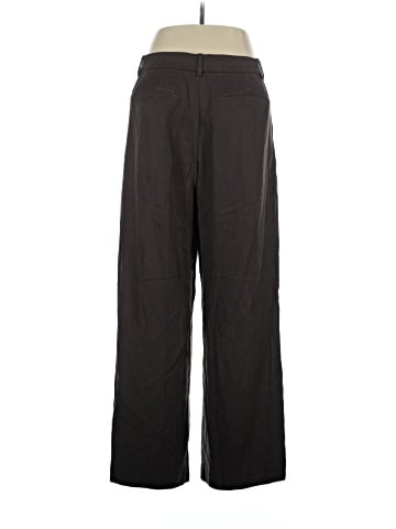 Madewell Slouchy Straight Pants in Drapey Twill (view 2)