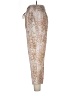 WAYF Animal Print Gold Casual Pants Size L - photo 5