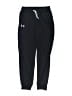 Under Armour 100% Polyester Black Track Pants Size M (youth) - photo 1